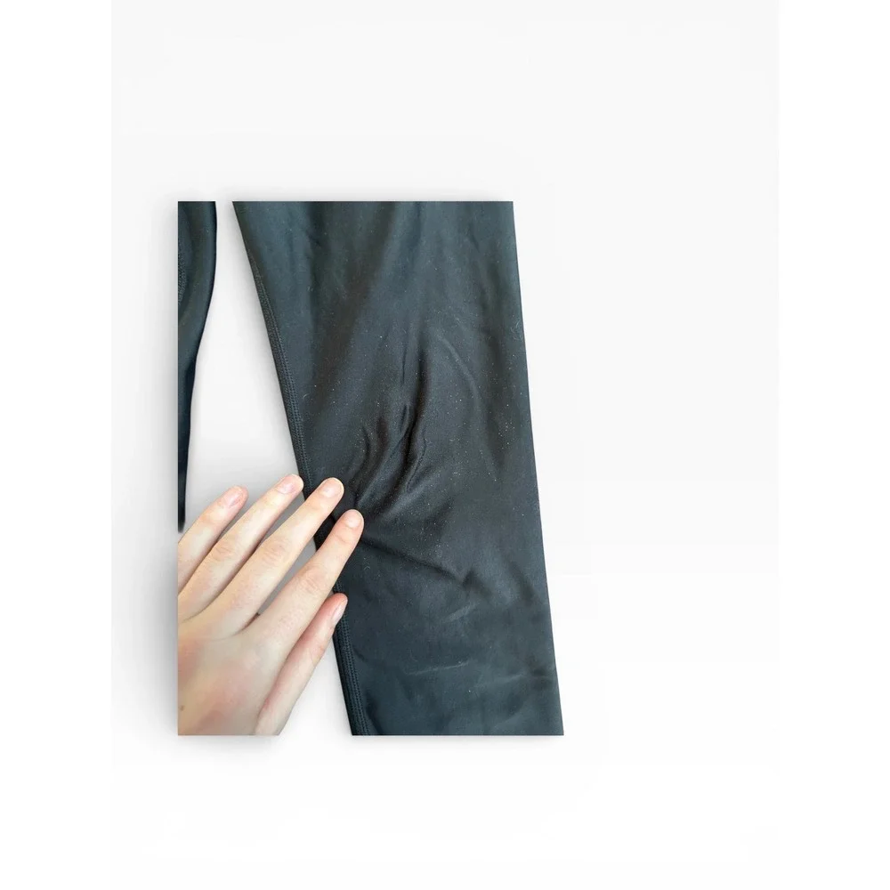 Alo Yoga High Waist Leggings black High Waisted cropped Size XS S‎